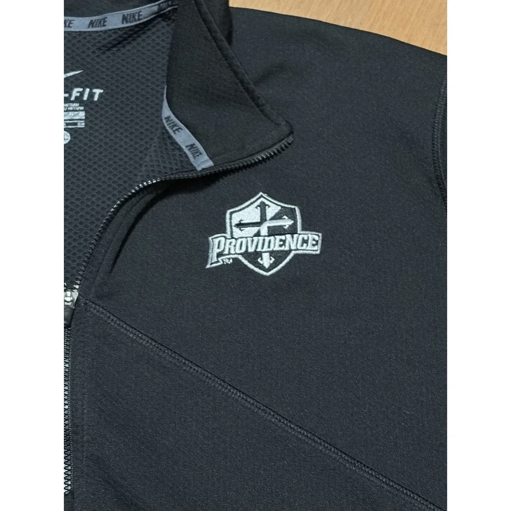 Providence College Friars Nike 1/4 Zip Dri Fit Black XL NCAA Hockey Basketball